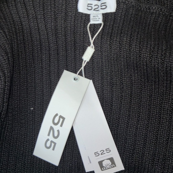 Cocoon Shrug in Black by 525 AMERICA - Picture 7 of 8